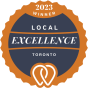 Pickering, Ontario, Canada agency Search Engine People wins Local Excellence Award Winner Toronto 2023 - UpCity award