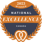 Pickering, Ontario, Canada agency Search Engine People wins National Excellence Award Winner 2023 - UpCity award