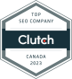 Pickering, Ontario, Canada agency Search Engine People wins Top SEO Company Canada 2023 - Clutch award