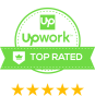 Sahibzada Ajit Singh Nagar, Punjab, India agency WebGuruz Technologies Pvt. Ltd.(TOP SEO AGENCY)) wins Upwork Top Rated Badge award