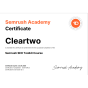 Stockport, England, United Kingdom agency Cleartwo wins Semrush Academy Certificate award