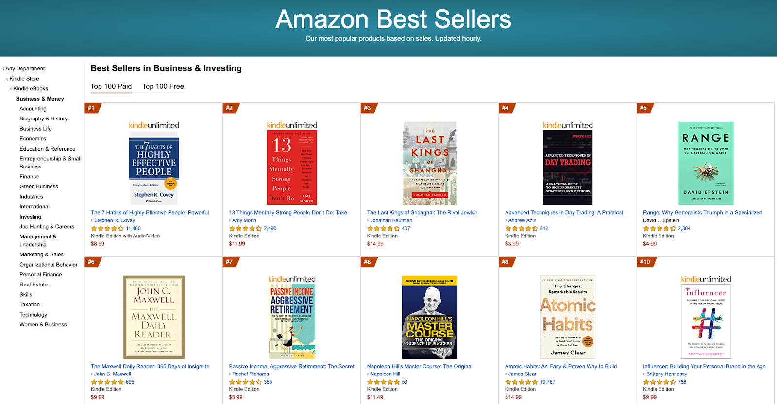 amazon best sellers