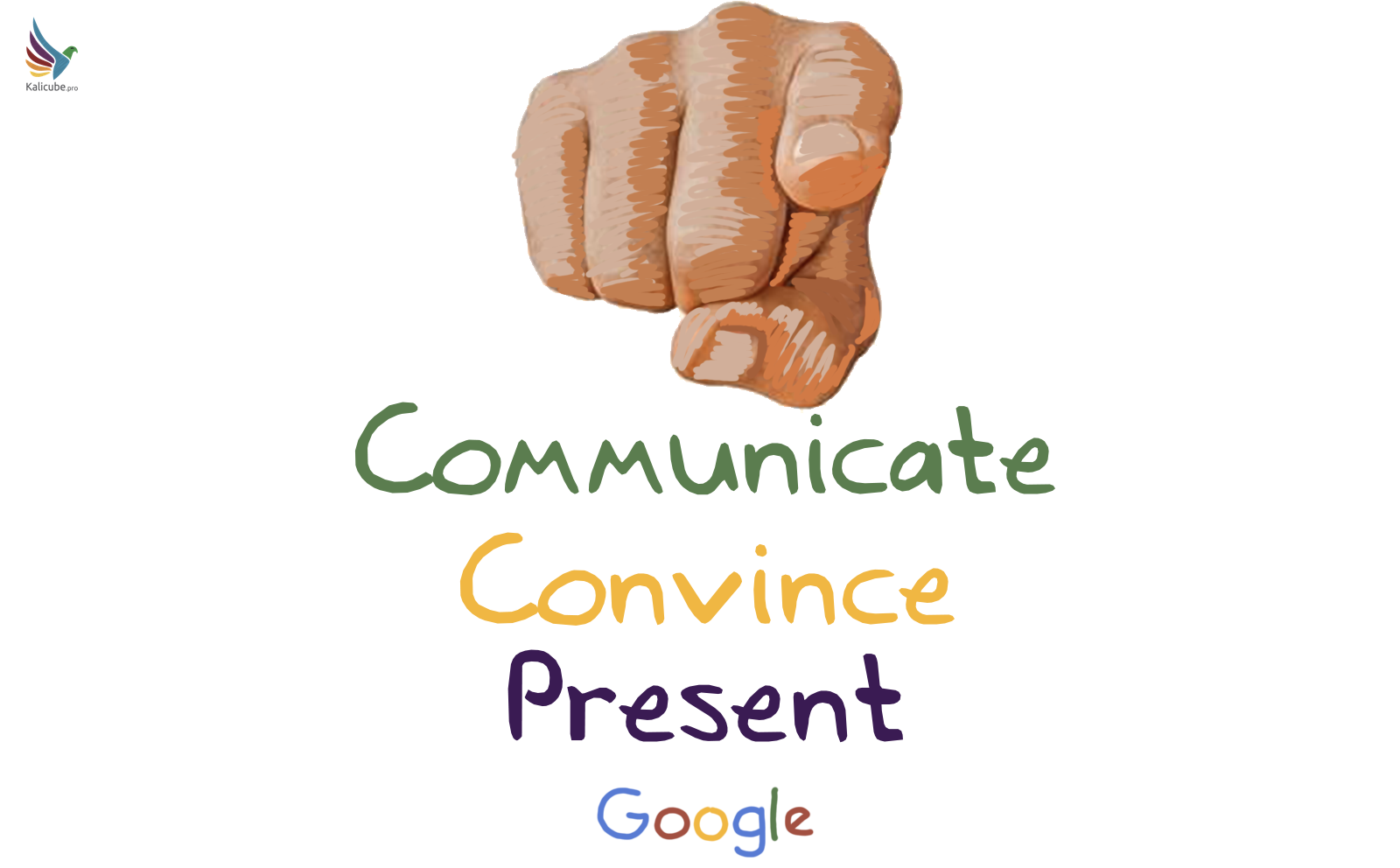 Communicate Convince and Present